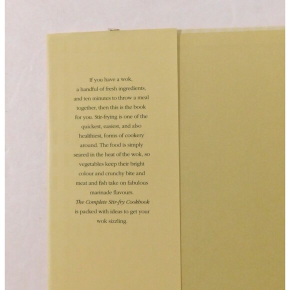 Complete Stir Fry Cookbook Family Circle 2001 Reprint HBDJ TIps Tricks Guide - Picture 3 of 10